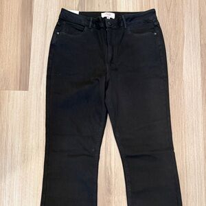 Wrangler High-Rise Black Bootcut Jeans